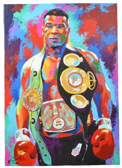 Al Sorenson Artist Enhanced Giclee "Mike Tyson"